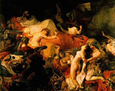 the death of sardanapal